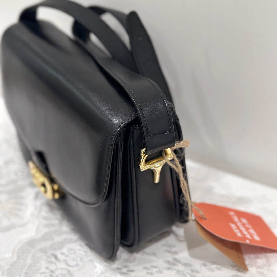 Celine vintage triomphe box bag