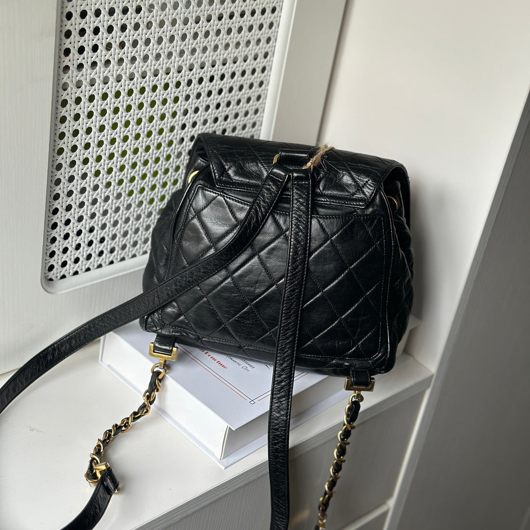 Chanel vintage CC mini backpack