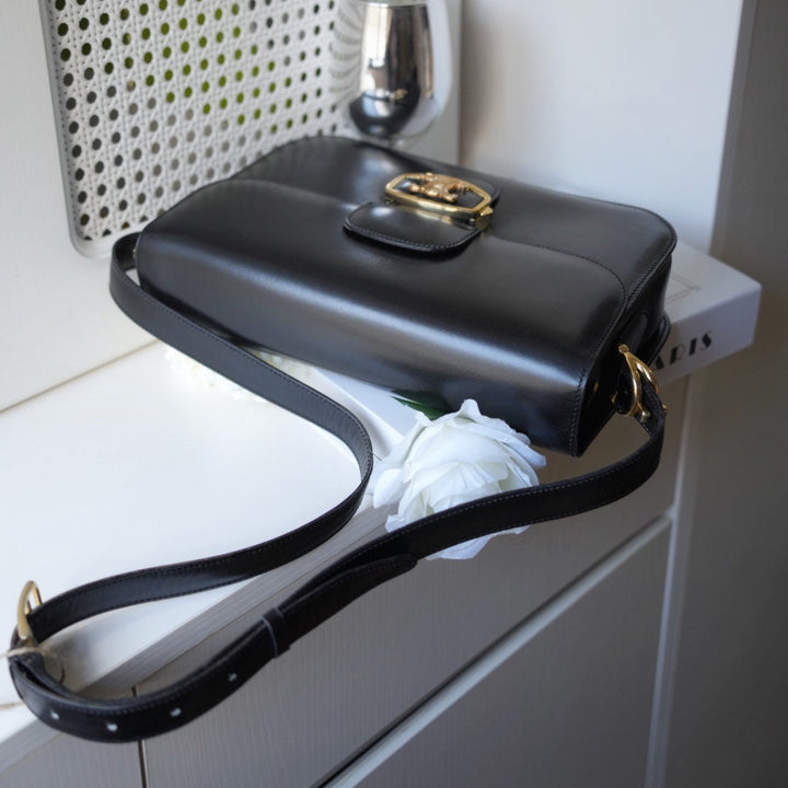 Celine vintage triomphe box bag