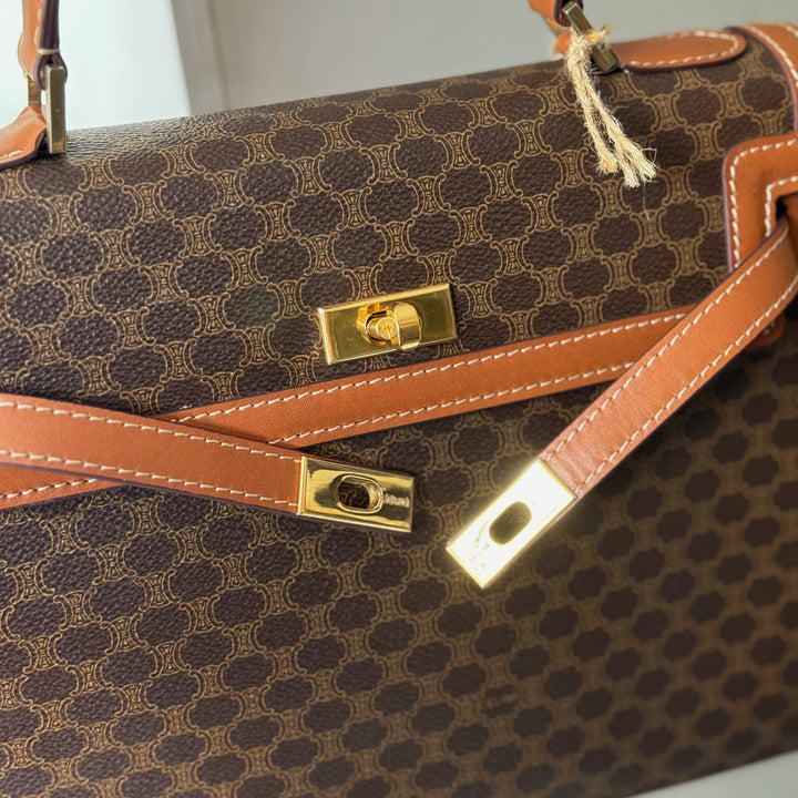 Celine vintage kelly handbag