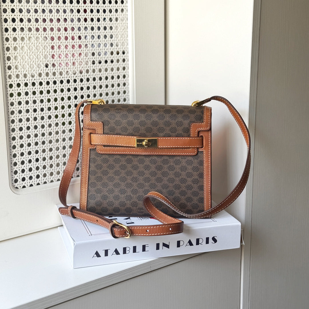 Celine vintage kelly crossbody bag