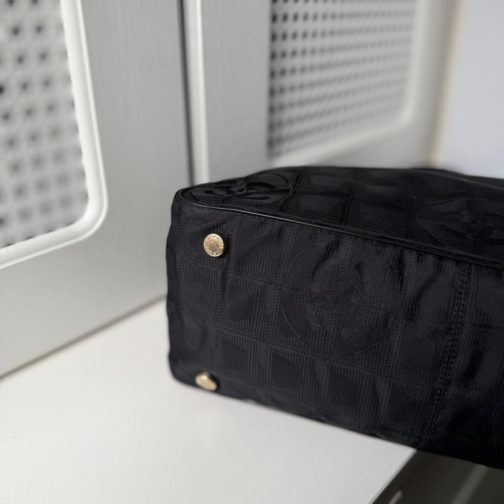 Chanel Vintage Travel Line Nylon Tote Bag