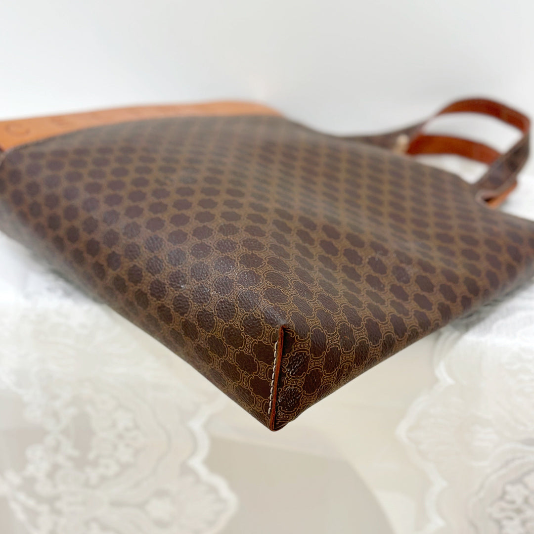 Celine vintage triomphe tote bag