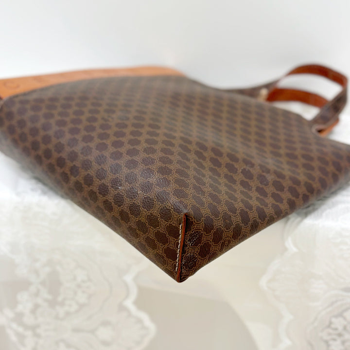 Celine vintage triomphe tote bag