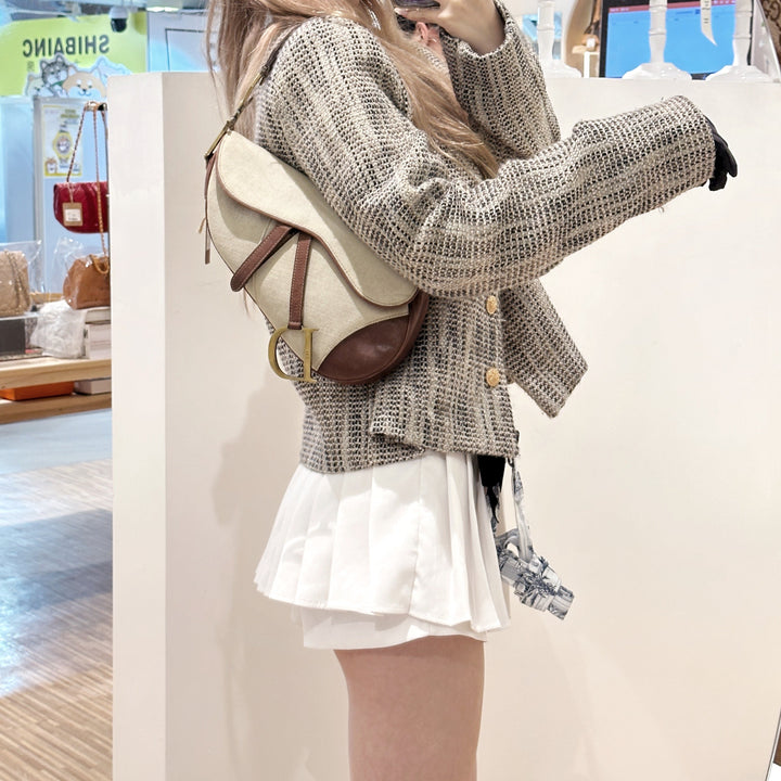 Dior vintage saddle bag