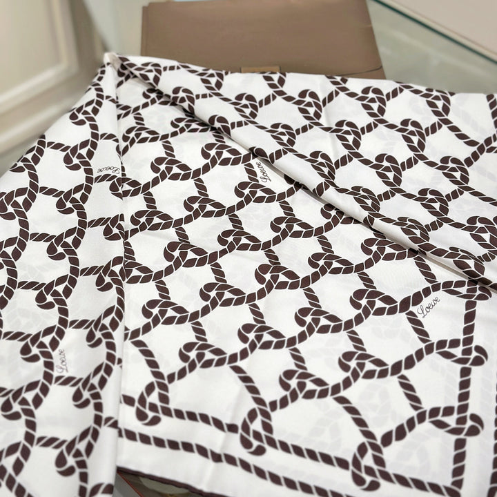 Loewe silk scarf