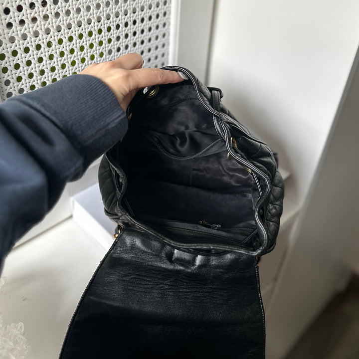 Chanel vintage CC mini backpack
