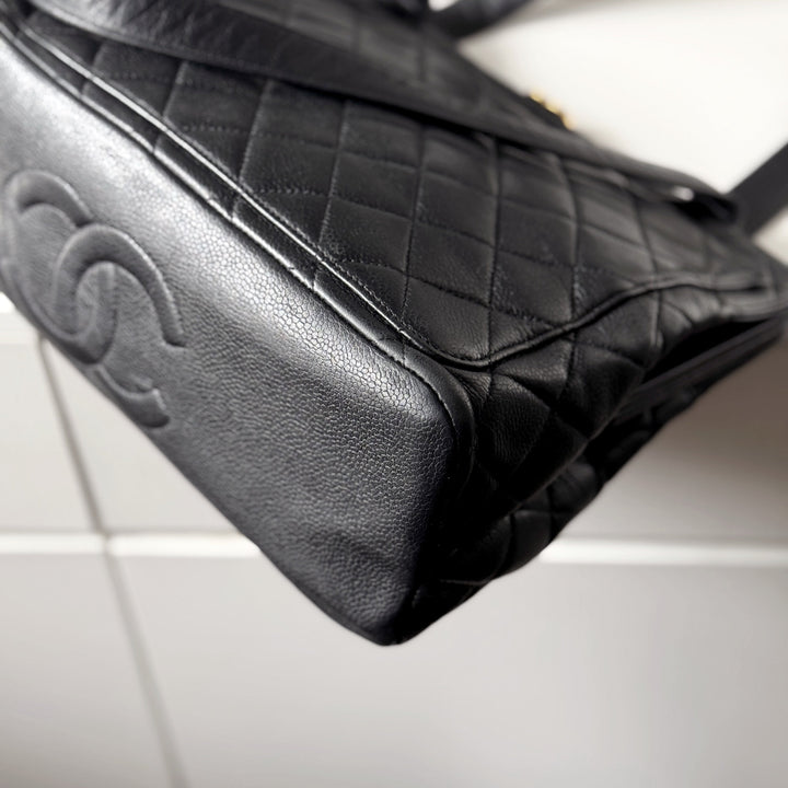 Chanel vintage Caviar Tote Bag