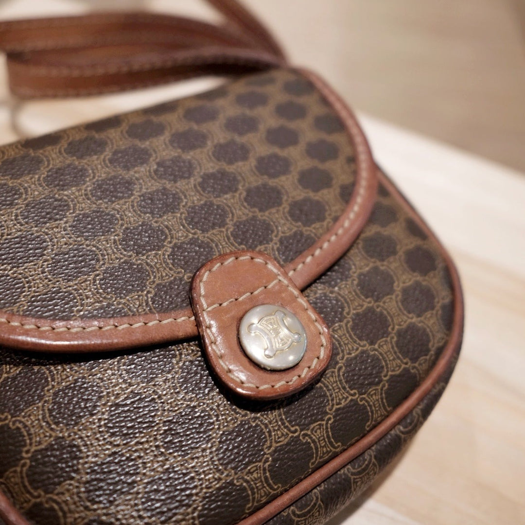 Celine vintage mini macadam crossbody bag
