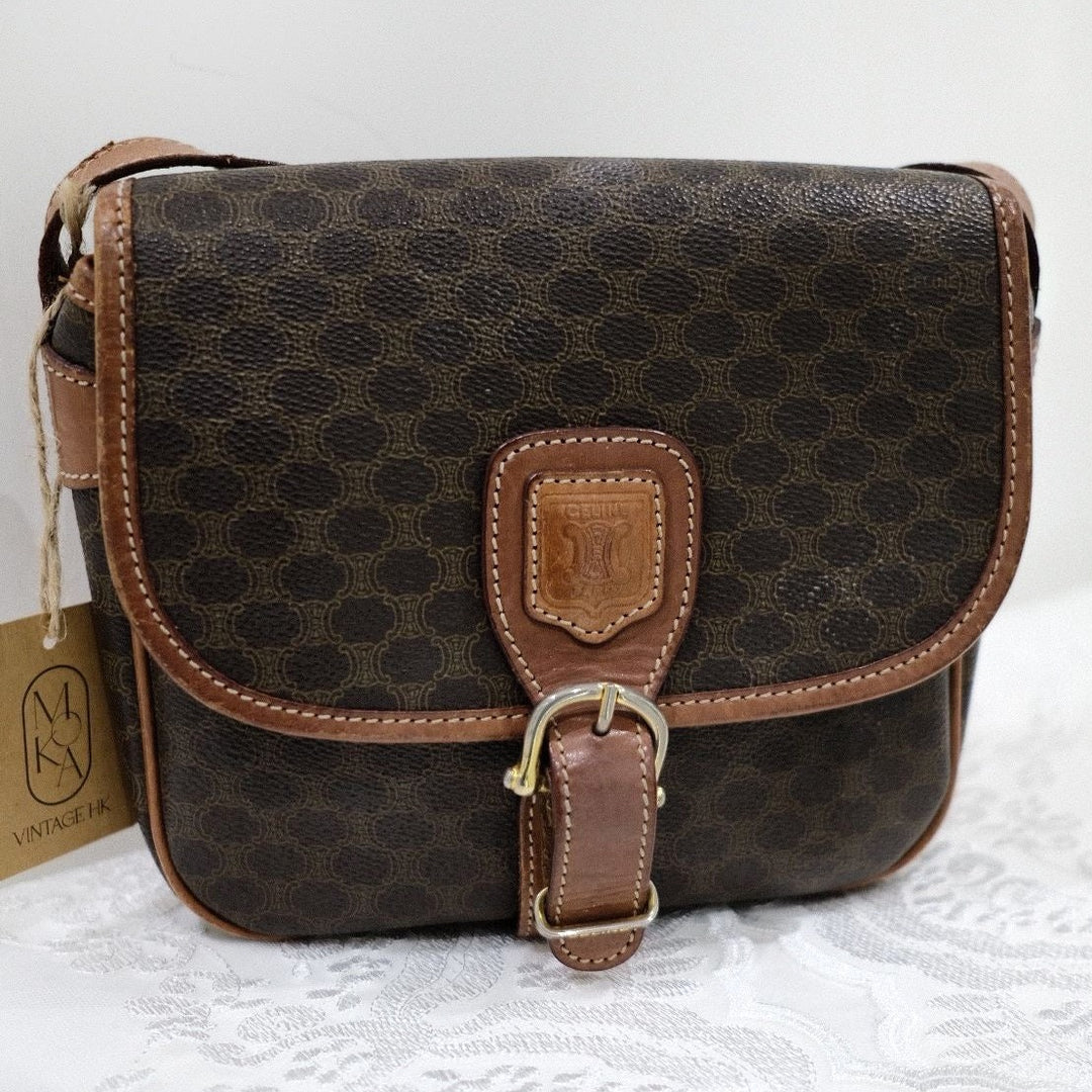 Celine vintage macadam crossbody bag