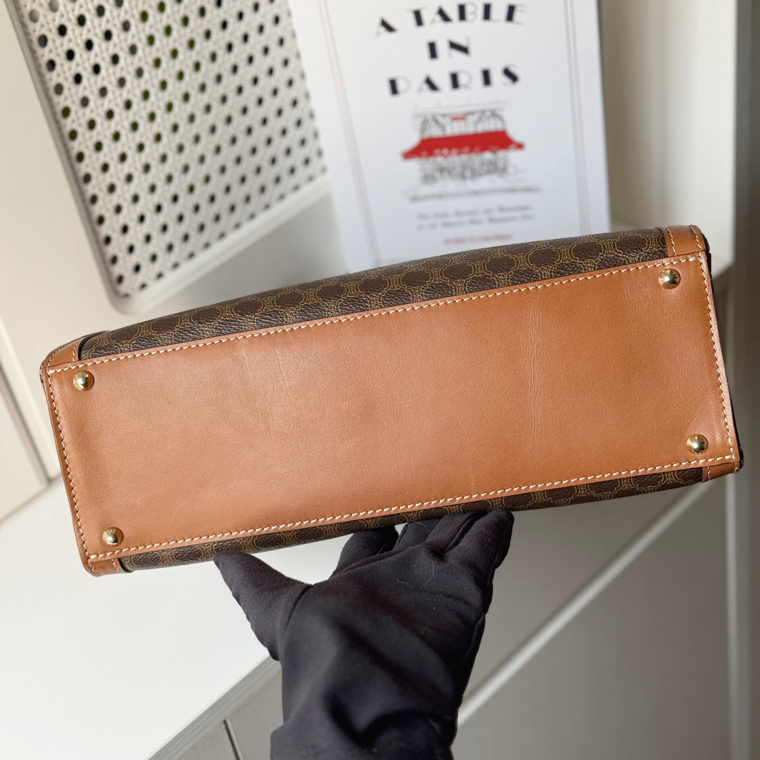 Celine vintage kelly handbag