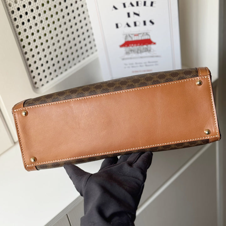 Celine vintage kelly handbag