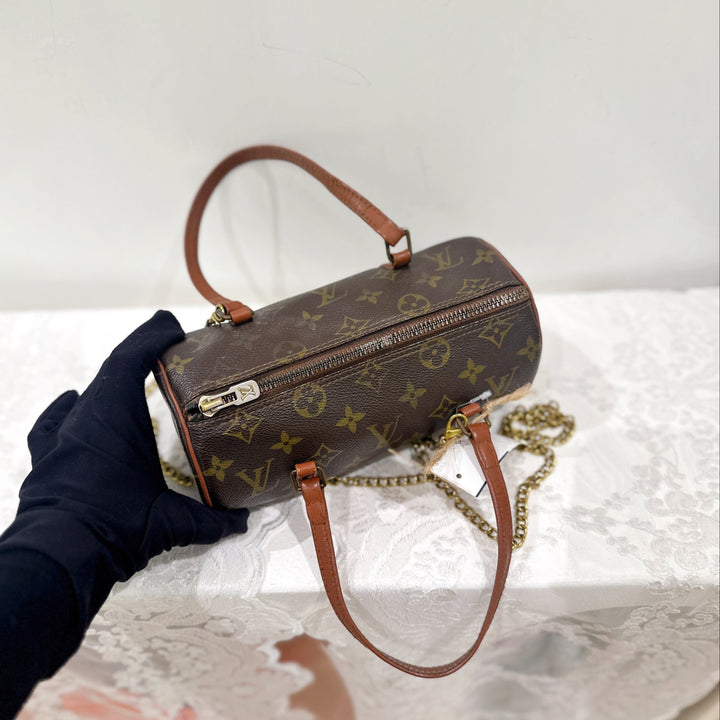 LOUIS VUITTON
 vintage mini papillon bag 22cm
