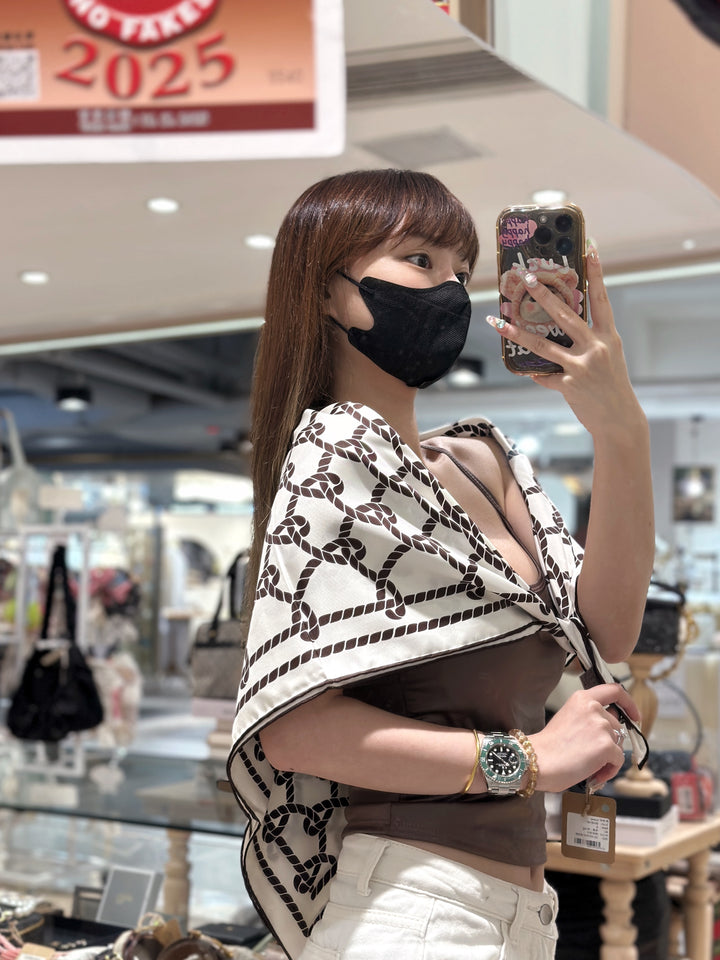 Loewe silk scarf