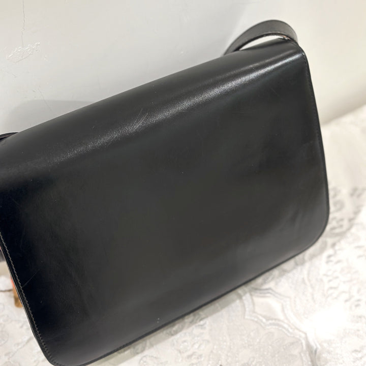 Celine vintage triomphe box bag