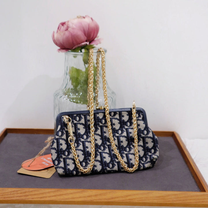 Dior vintage cutch+chain