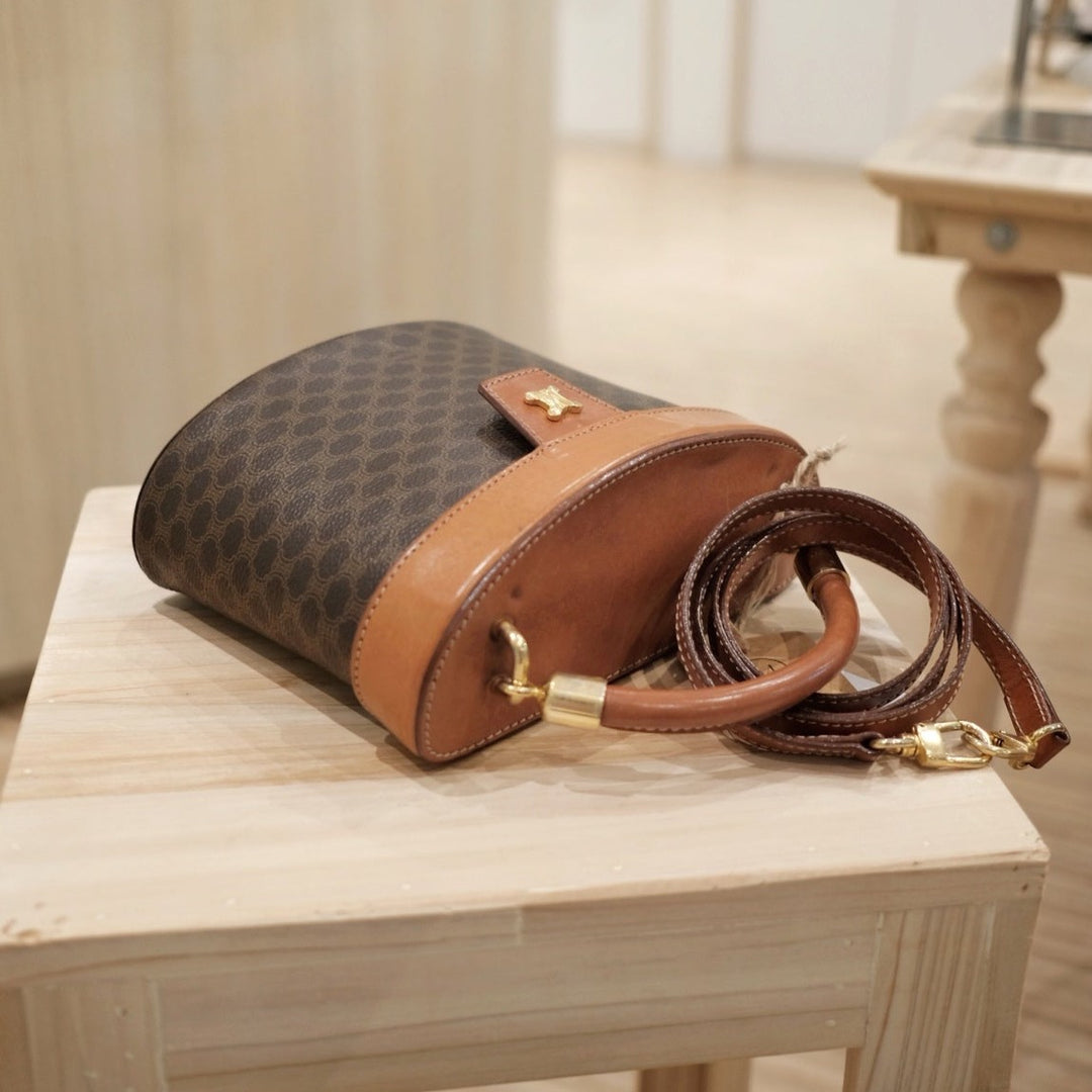 Celine vintage macadam 2way bag