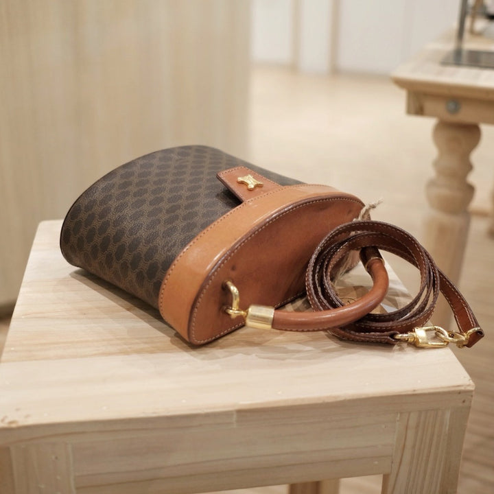 Celine vintage macadam 2way bag