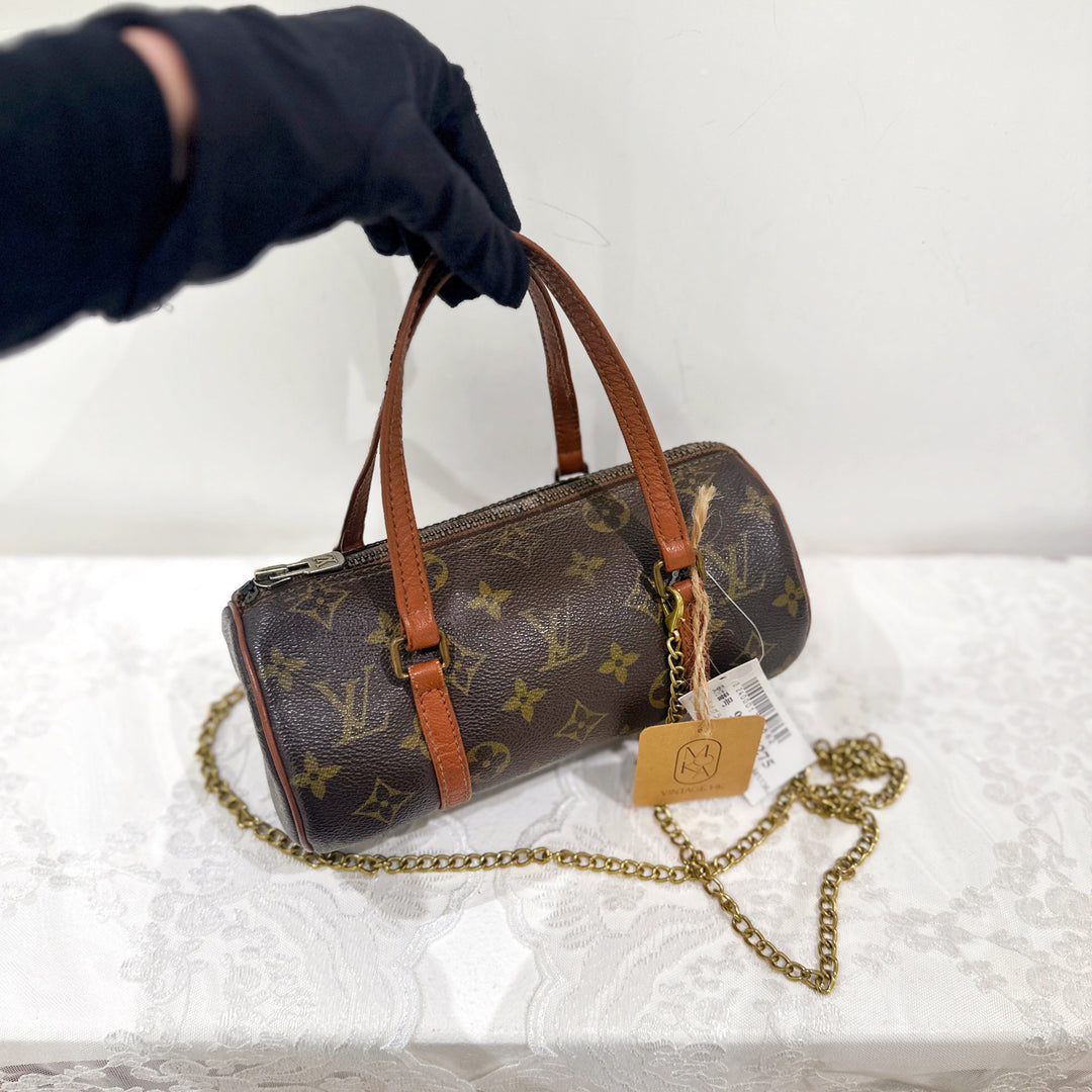 LOUIS VUITTON
 vintage mini papillon bag 22cm