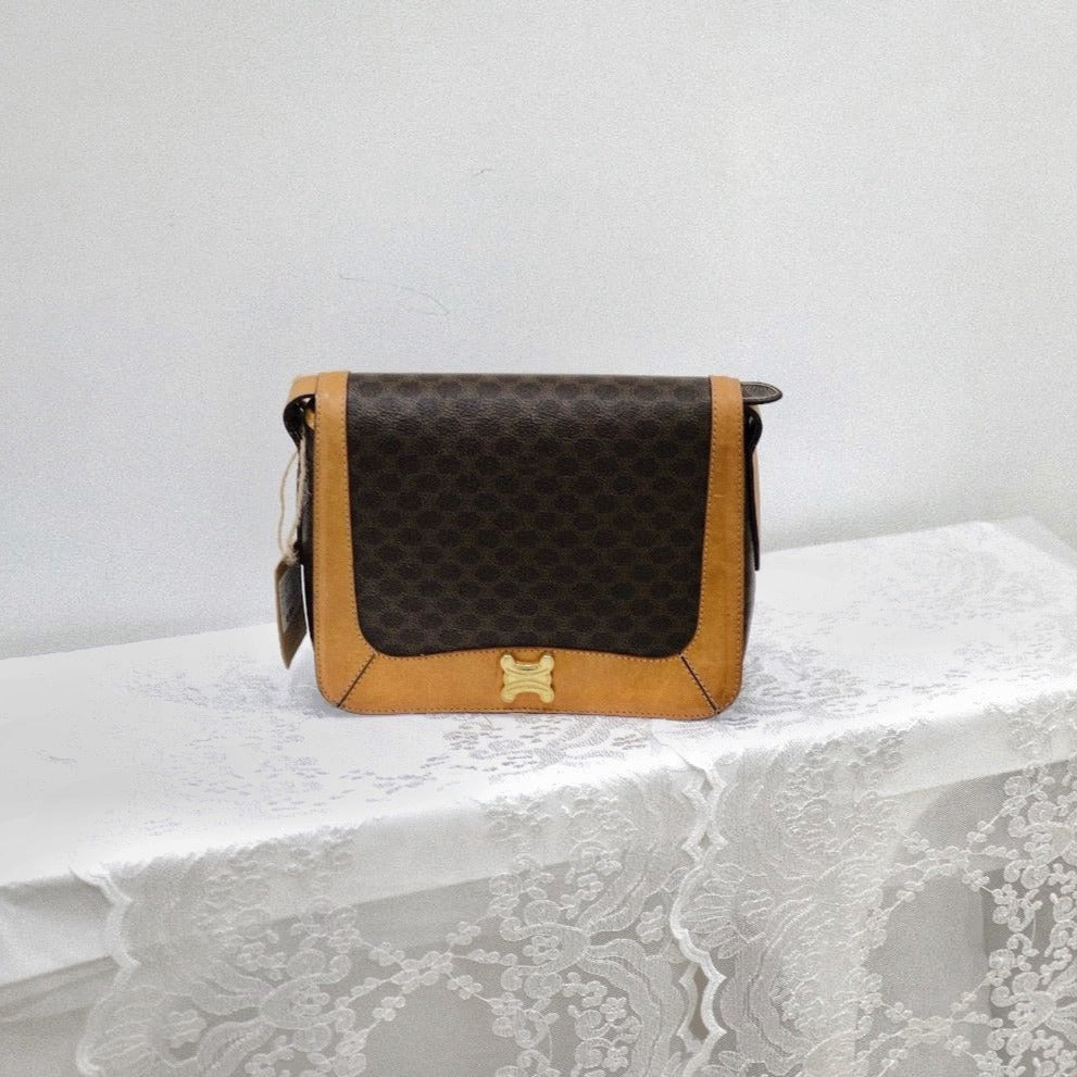 Celine vintage macadam crossbody bag