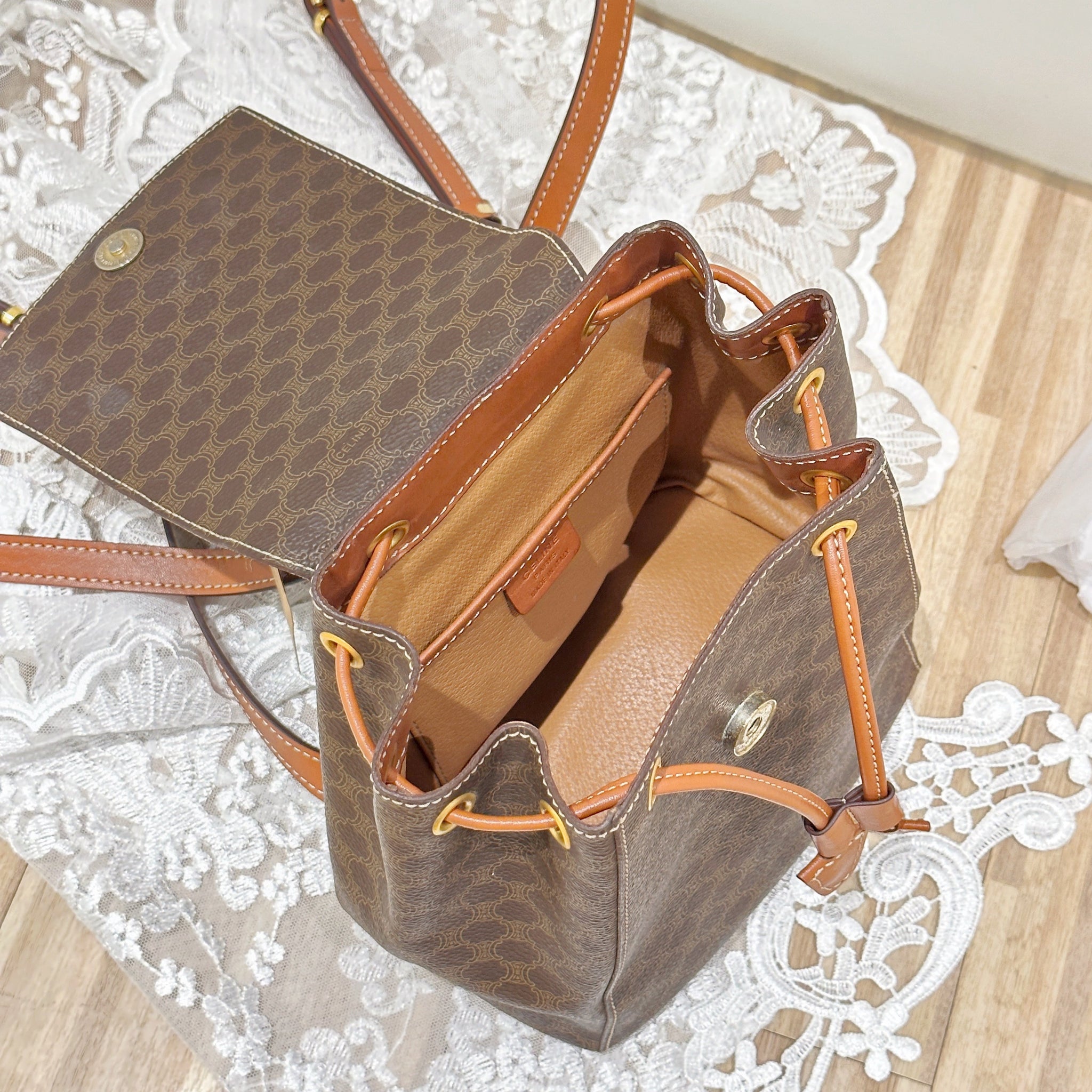 Celine vintage mini backpack – Moka Vintage HK