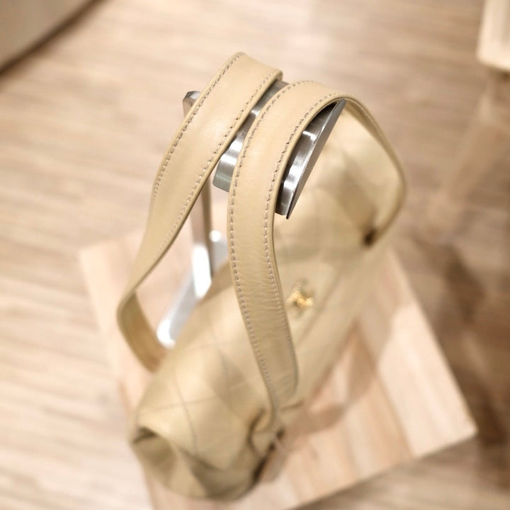 Chanel vintage flap tote bag