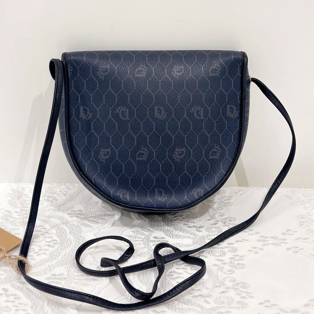Dior monogram halfmoon bag