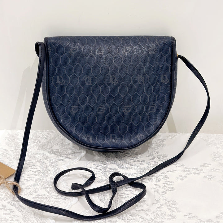 Dior monogram halfmoon bag