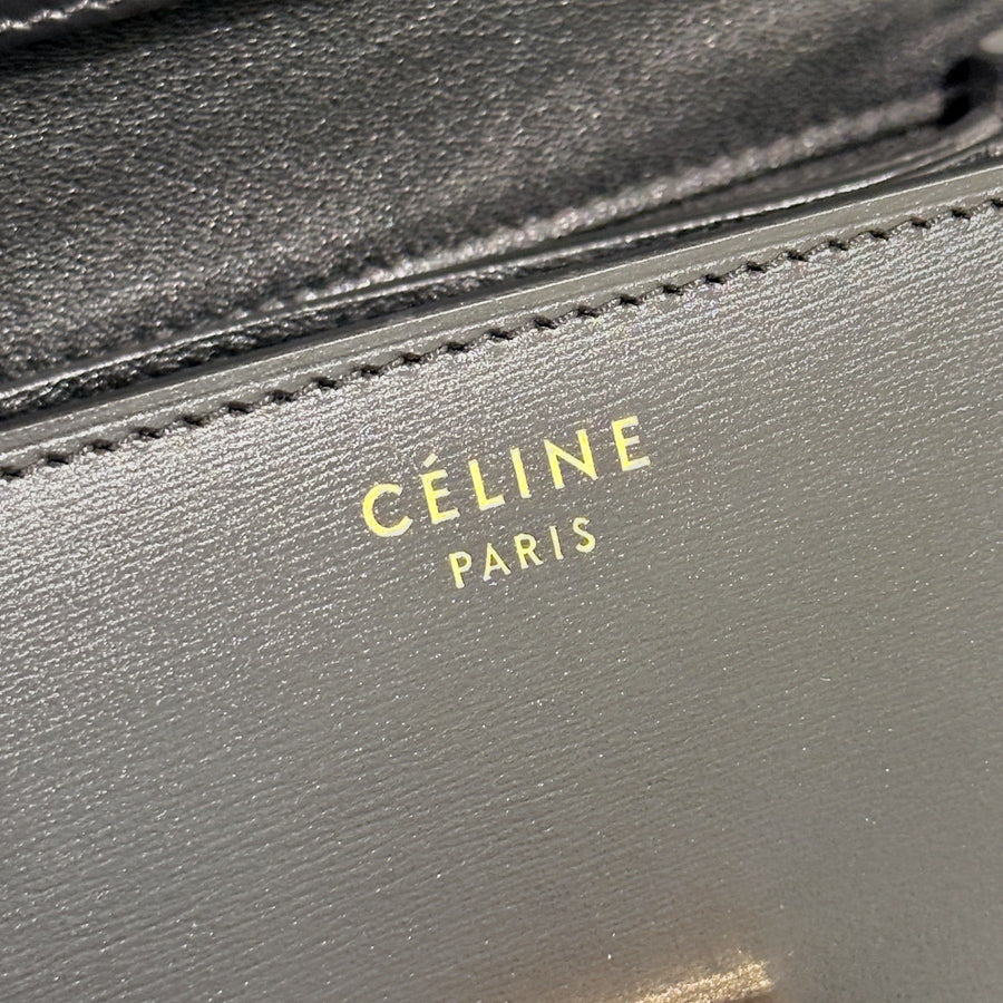 Celine classic box teen （black）