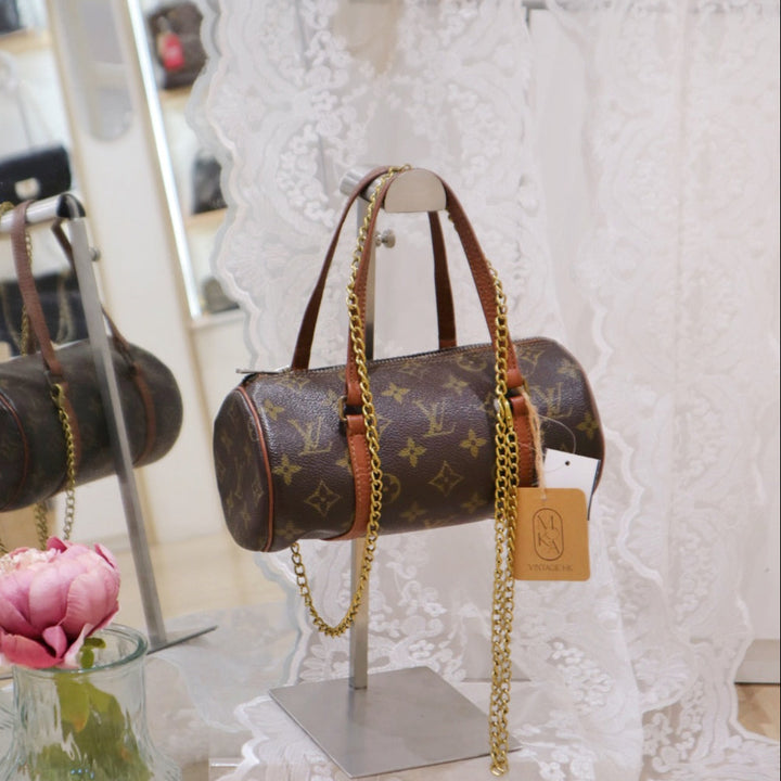 LOUIS VUITTON
 vintage mini papillon bag 22cm