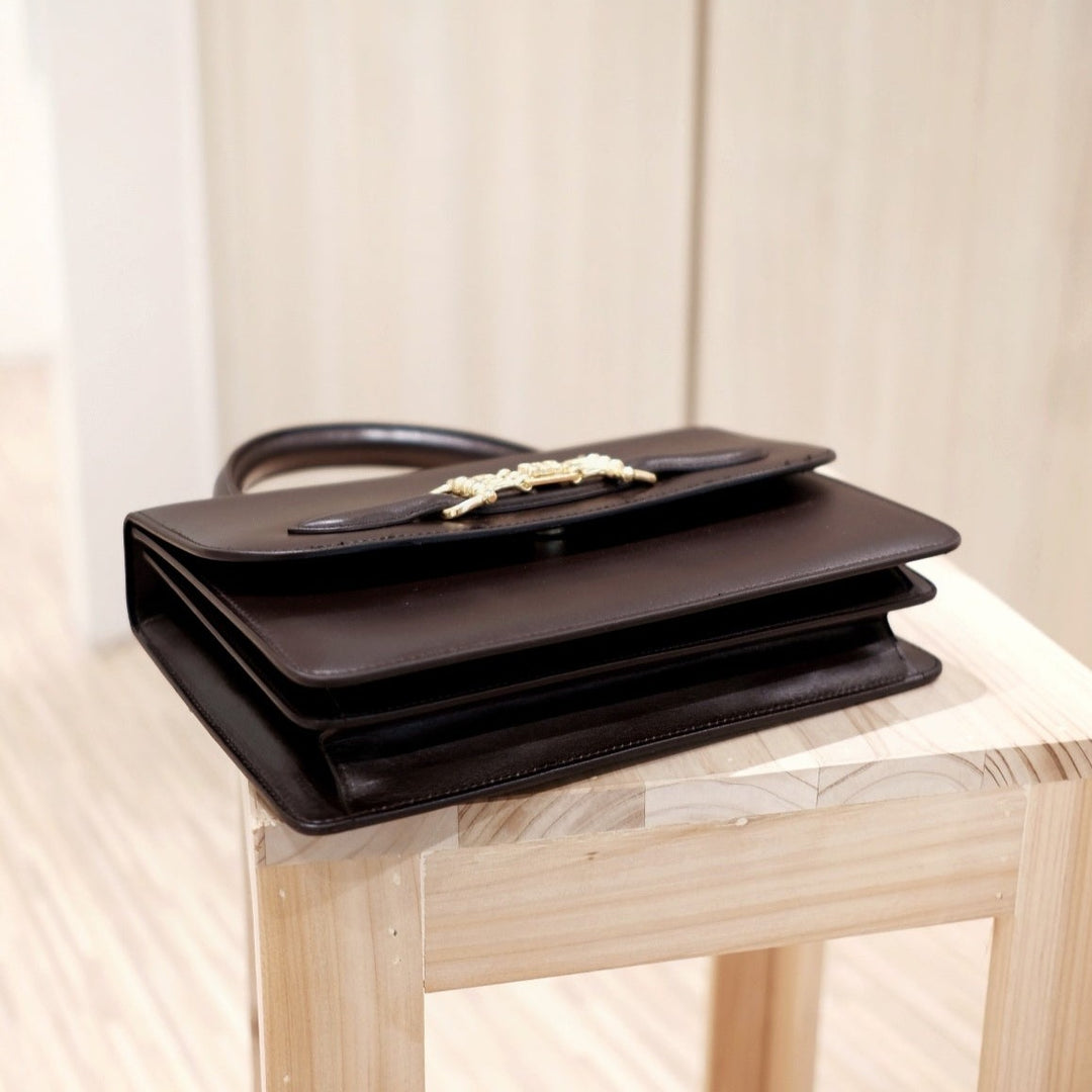 Celine vintage box handbag