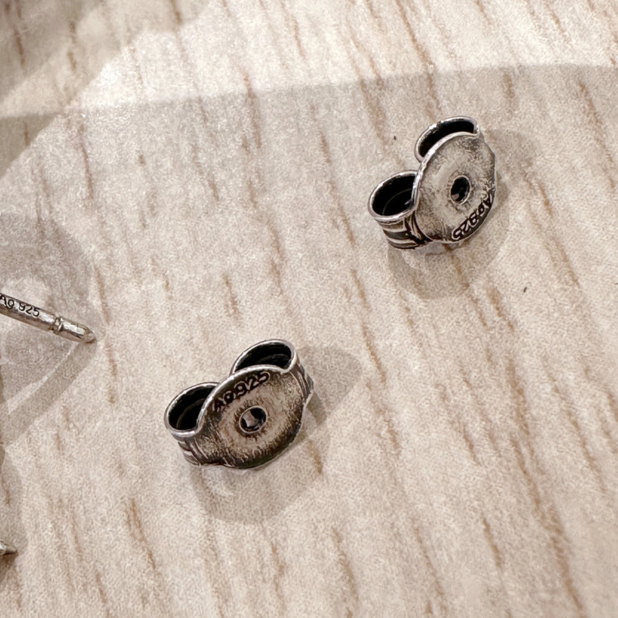 Gucci GG sterling silver earrings