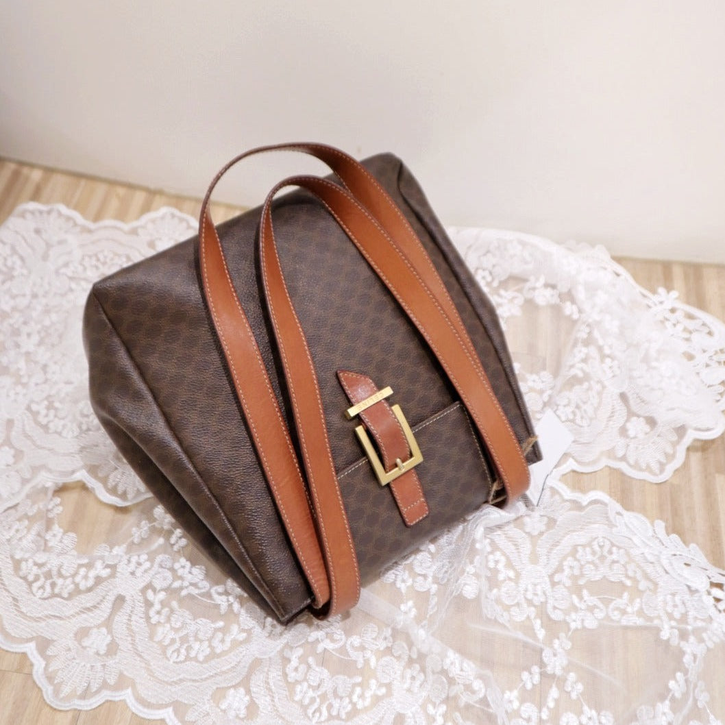 Celine vintage macadam tote bag