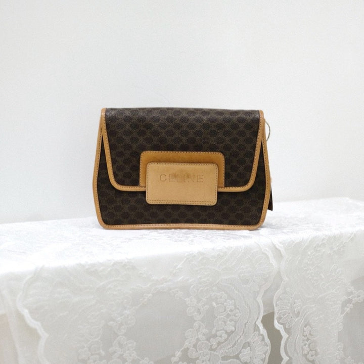 Celine vintage macadam crossbody bag