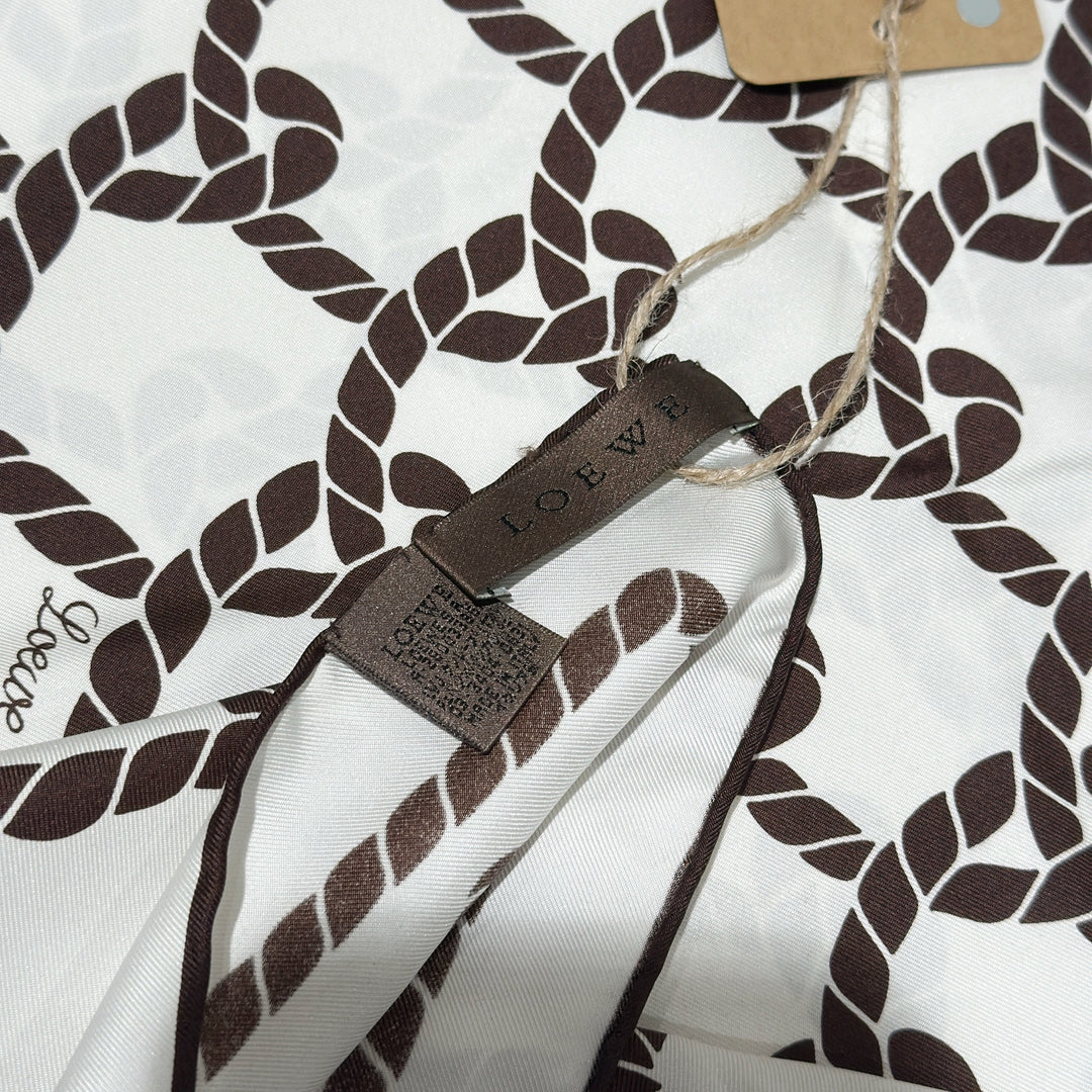 Loewe silk scarf