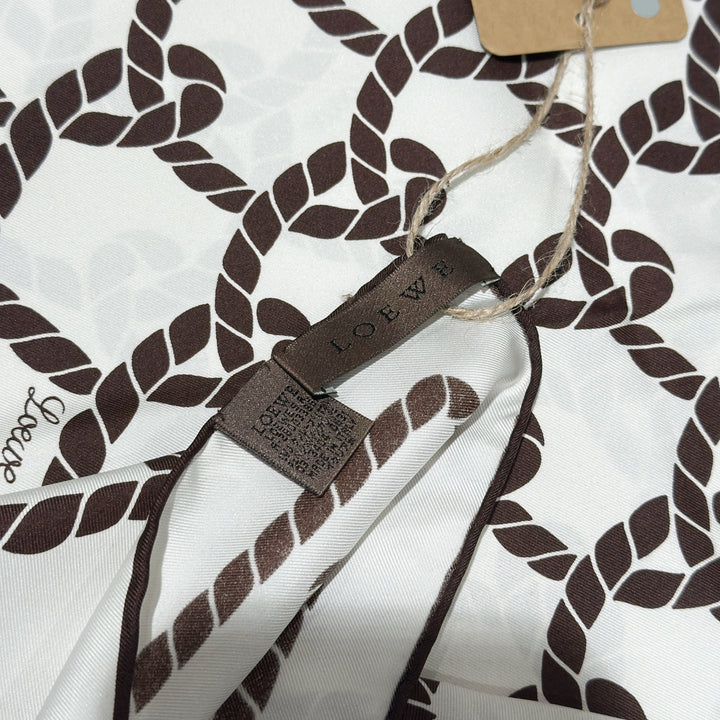 Loewe silk scarf
