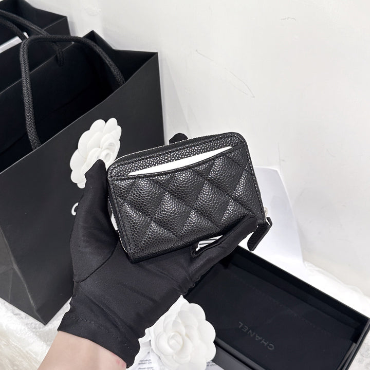 Chanel classic monnaie zipped coin purse（Brand new）