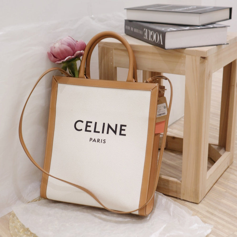 Celine Cabas Canvas tote