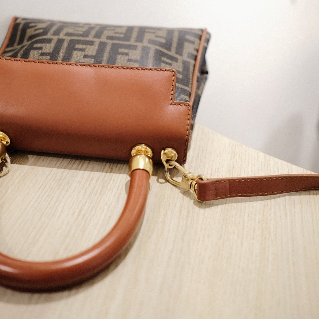 Fendi vintage kelly 2way bag