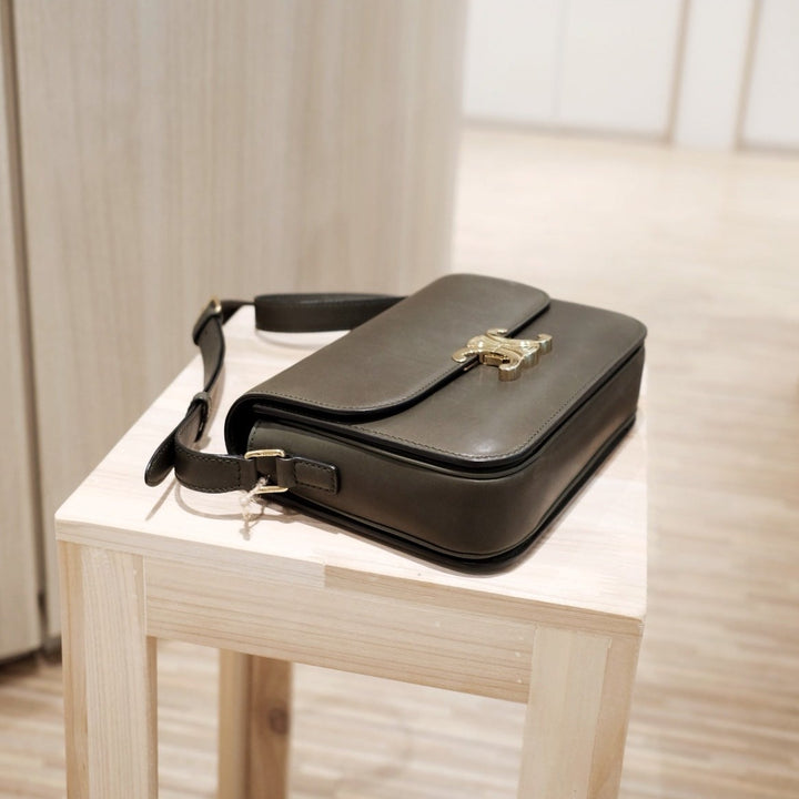 Celine triomphe medium shoulder bag