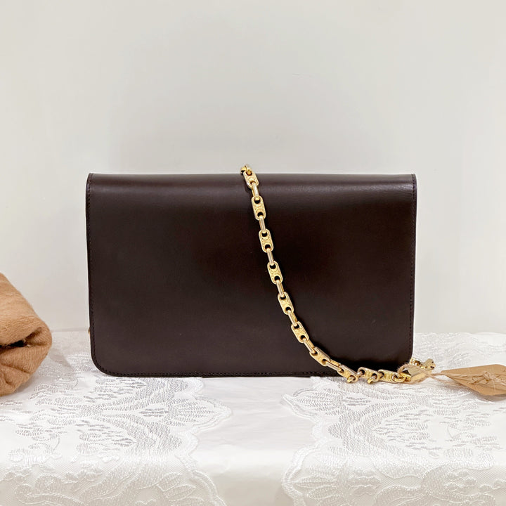 Celine vintage box chain bag