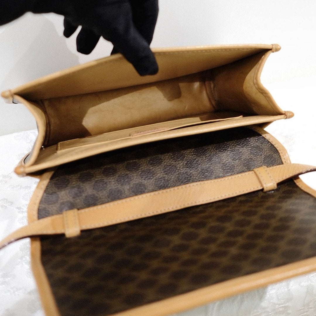 Celine vintage macadam crossbody bag