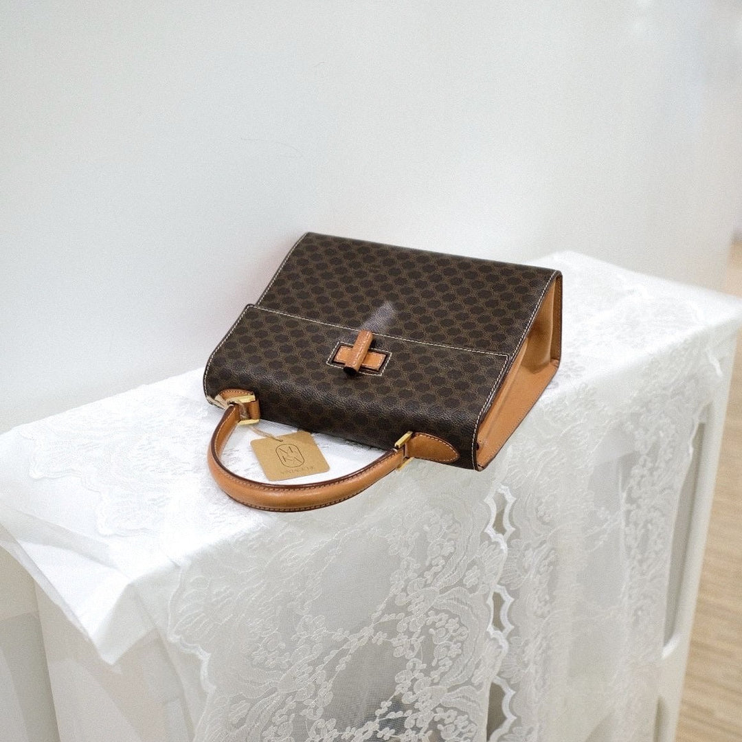 Celine vintage 2way kelly bag