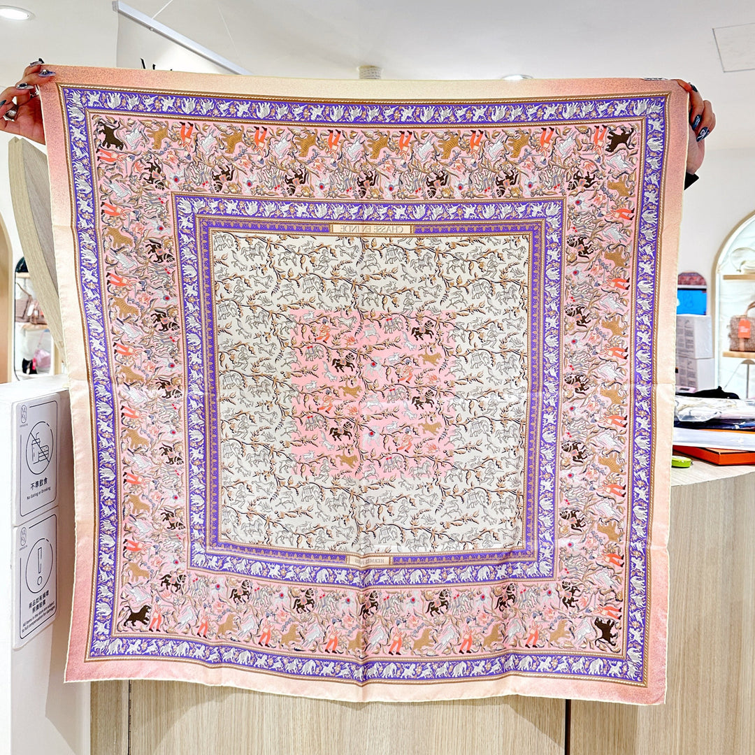Hermes vintage silk scarf