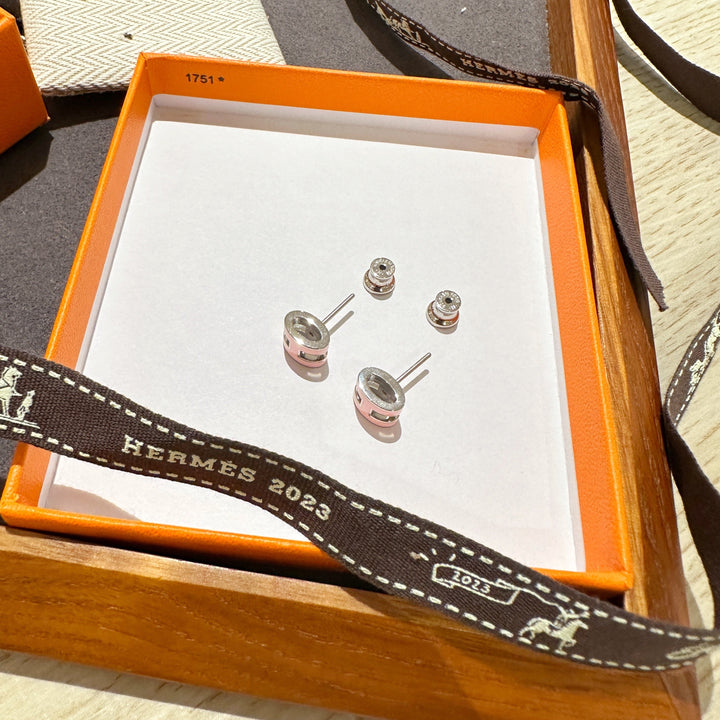 Hermes mini pop H earrings