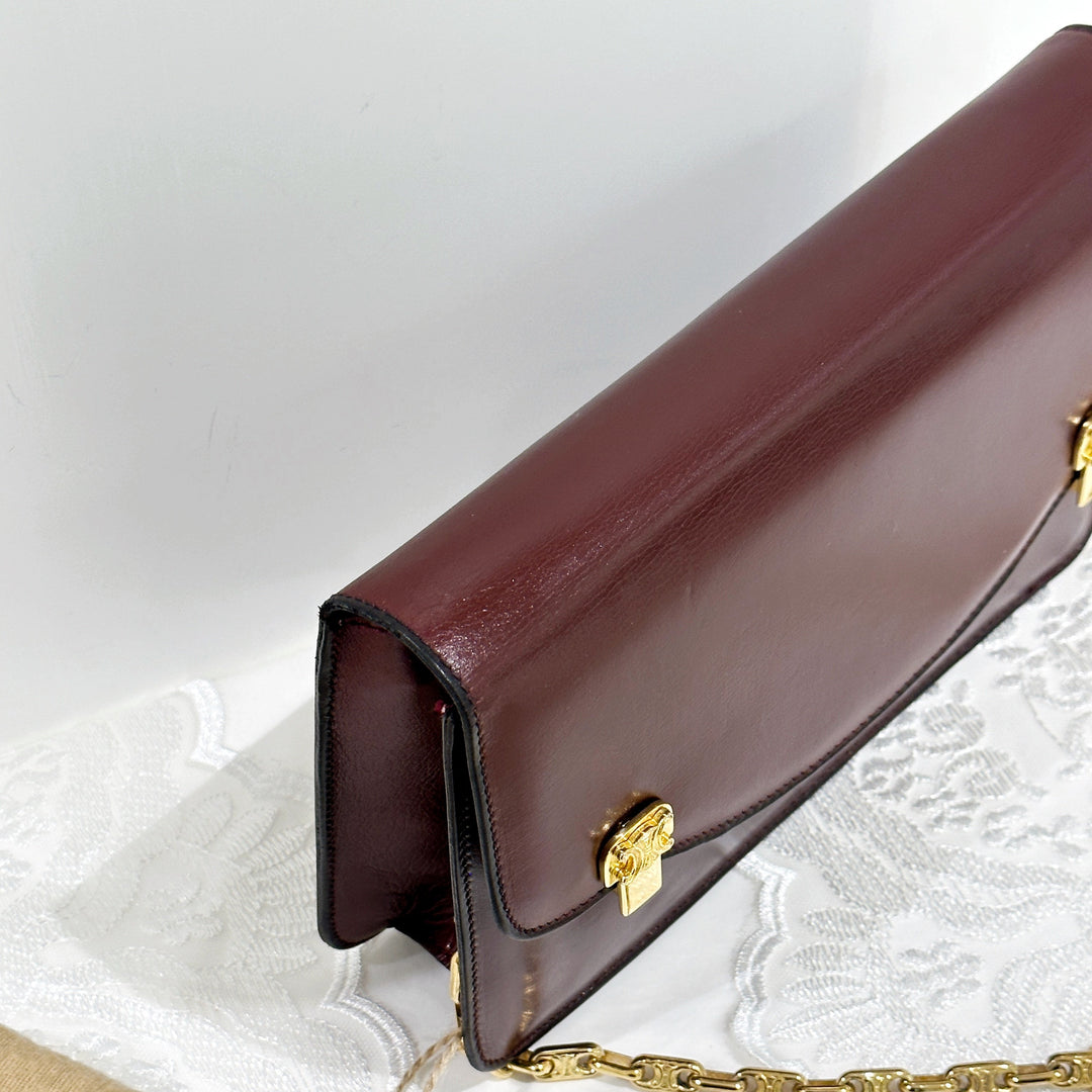 Celine vintage box chain bag