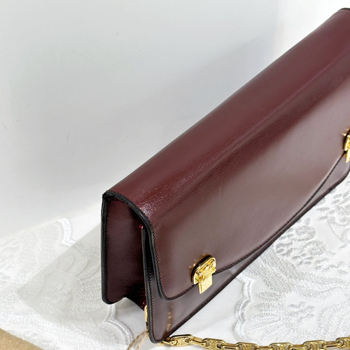 Celine vintage box chain bag