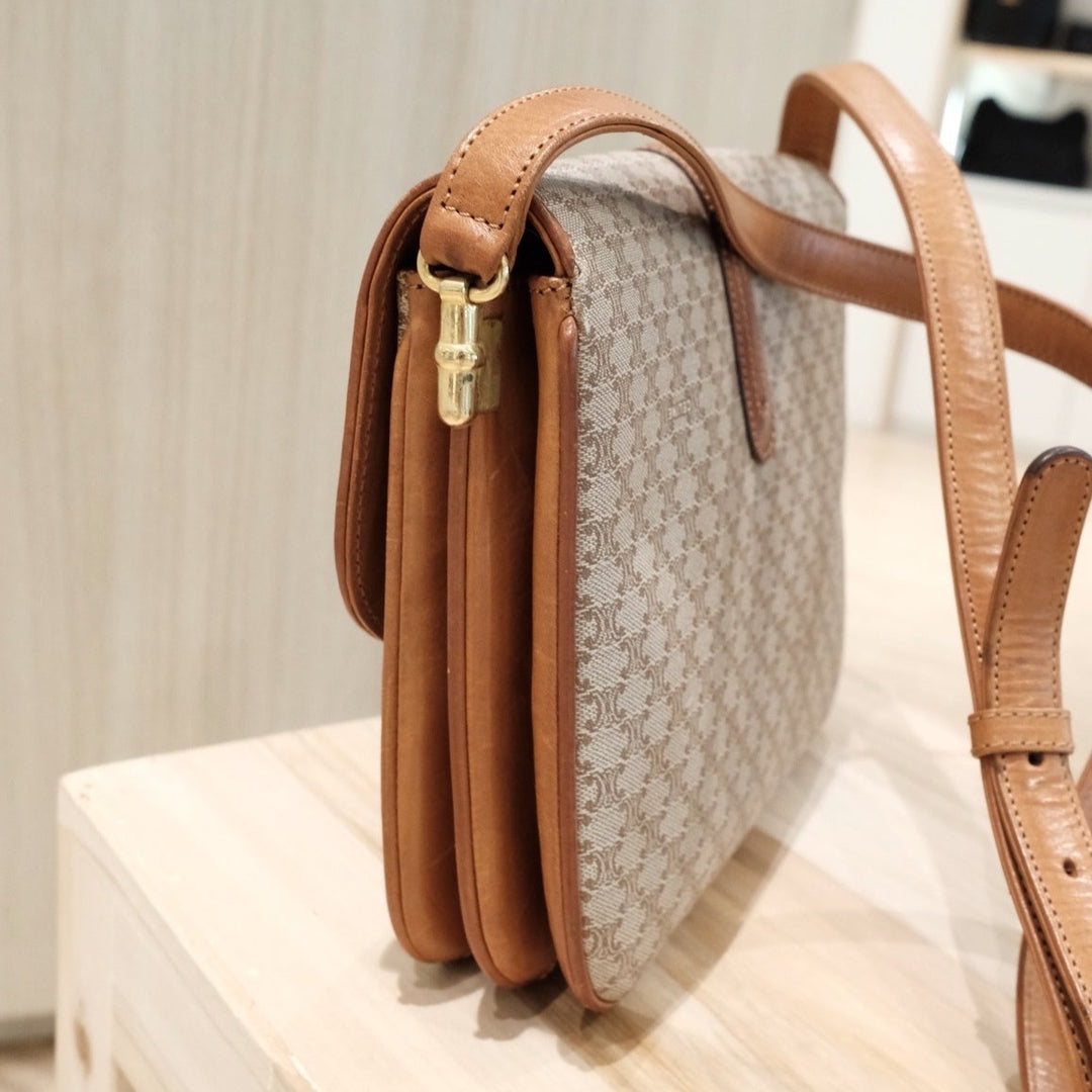 Celine vintage macadam crossbody bag