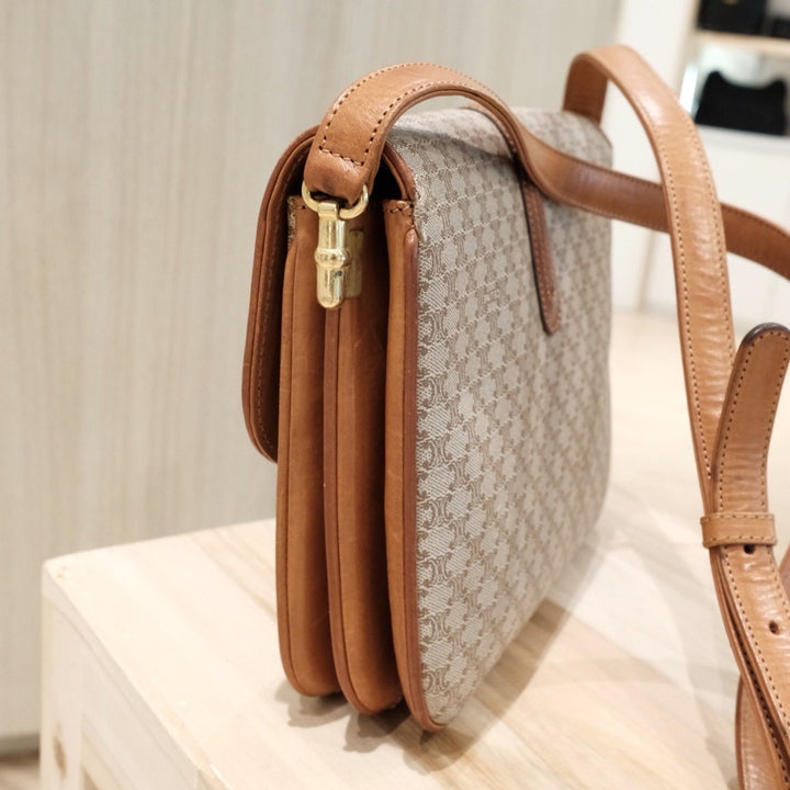 Celine vintage macadam crossbody bag