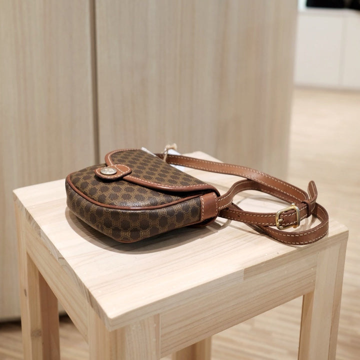Celine vintage mini macadam crossbody bag